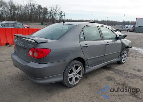 2007 Toyota Corolla S from USA, damaged, VIN 2T1BR32E07C749812